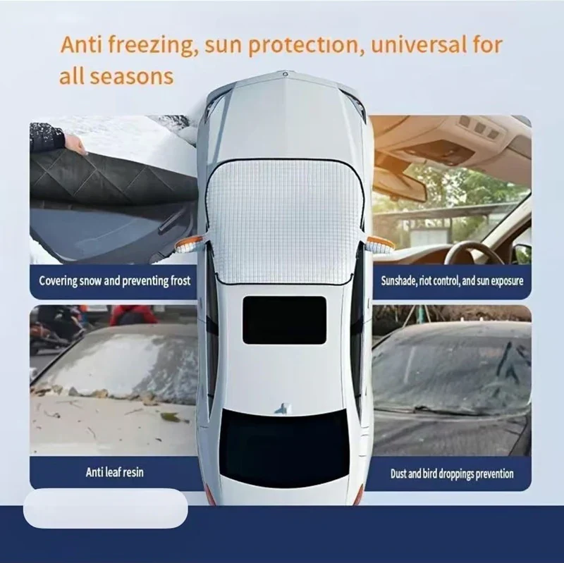 Car Windshield Snow Cover - Image 3